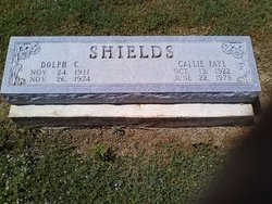 Callie Faye <I>Anderson</I> Shields 