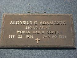 Sgt Aloysius G. “Mr. A.” Adamczyk Sr.