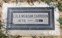 Lula <I>McAdam</I> Garrison 