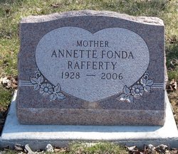 Annette Jane <I>Fonda</I> Rafferty 
