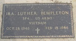 Ira Luther Pempleton 