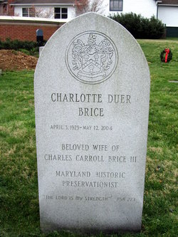 Charlotte <I>Duer</I> Brice 
