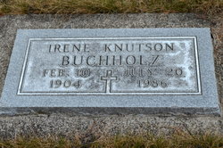 Irene Ethel <I>Knutson</I> Buchholz 