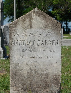 Martha Rebecca <I>Perry</I> Barker 