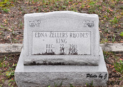 Edna Pearl <I>Zellers</I> King 