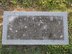 Adele <I>Crouch</I> Wolf 
