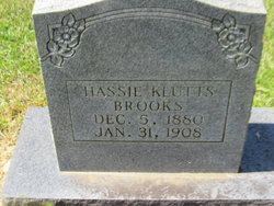 Alice Hassie <I>Klutts</I> Brooks 