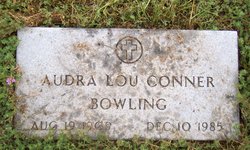 Audra Lou <I>Conner</I> Bowling 