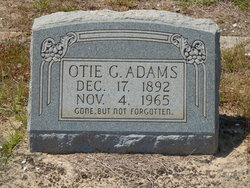 Otie <I>Miller</I> Adams 