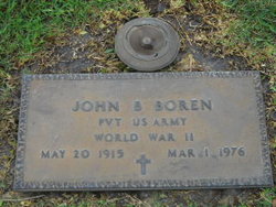 Pvt John B. Boren 