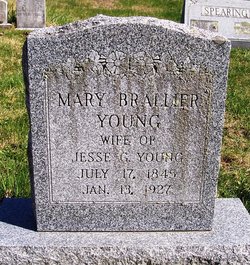 Mary <I>Brallier</I> Young 