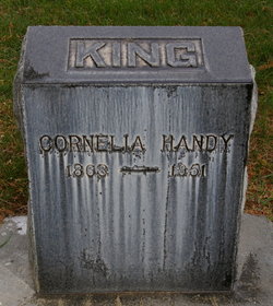 Cornelia Rebecca <I>Handy</I> King 