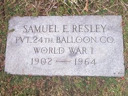 PVT Samuel E. Resley 