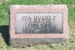 Ida May <I>Thompson</I> Simpson 
