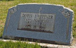 Doris Irene <I>Bowders</I> LeFever 