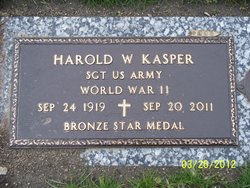 Harold William Kasper 