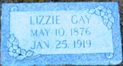 Lizzie Tabitha <I>Hendrix</I> Gay 