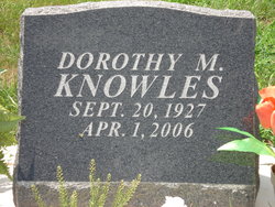 Dorothy Marion “Dot” <I>Johnson</I> Knowles 