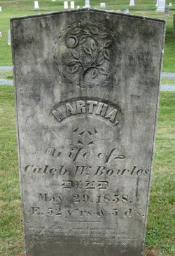 Martha <I>Goodnow</I> Bowles 