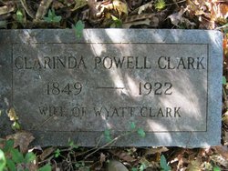 Clarinda <I>Powell</I> Clark 