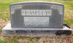 Julia Elnora <I>Butler</I> Ramsey 
