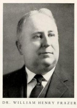 Dr William Henry Frazer 