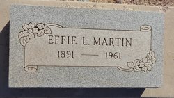 Effie Lucille <I>Filleman</I> Martin 