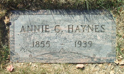 Annie C <I>Wass</I> Haynes 