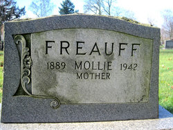 Amalia “Mollie” <I>Leckie</I> Freauff 