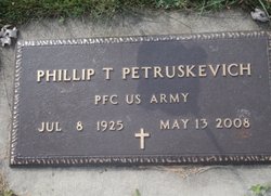 PFC Philip Thomas Petruskevich 