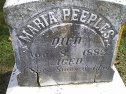 Maria Anna <I>Reynolds</I> Peeples 