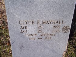 Clyde Erastus Mayhall 