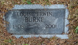 Louise <I>Erwin</I> Burke 