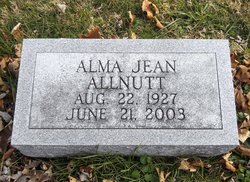 Alma Jean <I>Roland</I> Allnutt 