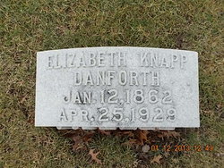 Elizabeth <I>Knapp</I> Danforth 