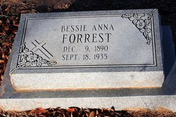 Bessie Anna <I>Van Horn</I> Forrest 
