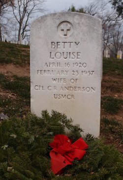Betty Louise <I>Rogers</I> Anderson 