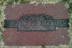 Mary Louise Alderman 