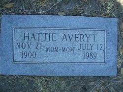 Hattie Hathaway <I>Lauraine</I> Averyt 