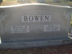 Annie L. <I>Bowen</I> Bowen 