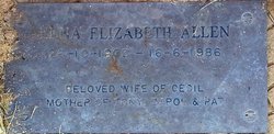 Edna Elizabeth Allen 