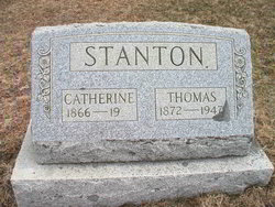 Catherine Dora “Katie” <I>Snyder</I> Stanton 