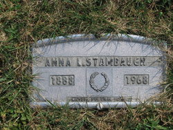 Anna Loretta <I>Lingg</I> Stambaugh 