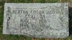 Bertha Cosby <I>Boyd</I> Coalson 