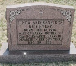 Linda <I>Breckenridge</I> Beightley 