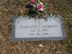 Charlotte <I>Chaffin</I> Clements 