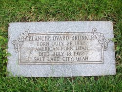 Blanche <I>Ovard</I> Brunker 