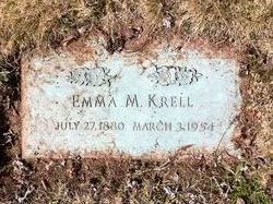 Emma Martha <I>Berner</I> Krell 