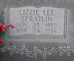 Lizzie Lee <I>Spratlin</I> Griggs 