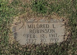 Mildred <I>Laird</I> Robinson 